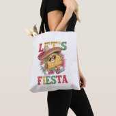 Let's Fiesta Taco Design Fun Cinco de Mayo Mexicaa Draagtas (Dichtbij)