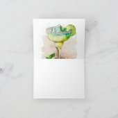 Let's Fiesta Tequila Bruiloft Bedankkaart (Binnen)