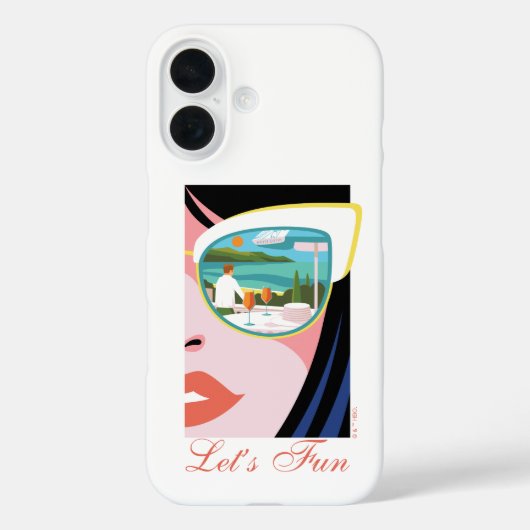 Let's Fun beroemd gemaakt door The White Lotus Case-Mate iPhone Case (Achterkant)
