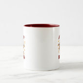 Let's Get Baked - Gingerbread Man Two-Tone Mug (Centre)