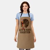 Let's Get Basted Turkey Schort (Gedragen)