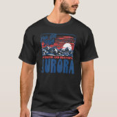Let's Get High In Aurora Hiking T-shirt (Voorkant)
