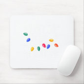 Let's Get Lit Christmas Lights  Muismat (Met muis)