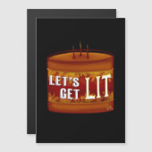 Let's Get Lit Fall Candle Classic (Voorkant / Achterkant)