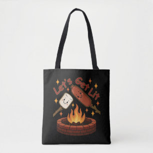 Let's Get Lit Firepit - Schattigee Marshmallow & H Draagtas