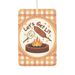 Let's Get Lit Firepit - Schattigee Marshmallow & H Luchtverfrisser