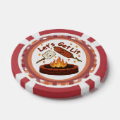 Let's Get Lit Firepit - Schattigee Marshmallow & H Poker Chips (Enkel)