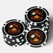 Let's Get Lit Firepit - Schattigee Marshmallow & H Poker Chips (Opstapeling)