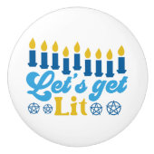 Let's Get Lit! Knop (Voorkant)