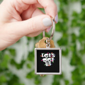 Let's Get Lit Light Bulbs Classic Sleutelhanger (Hand)