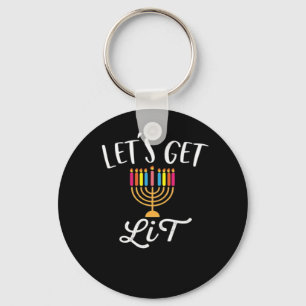 Let's Get Lit - Literaire Slim Fit Essentieel Sleutelhanger