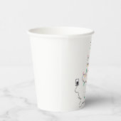 Lets Get Lit Quote Christmas Papieren Bekers (Rechts)