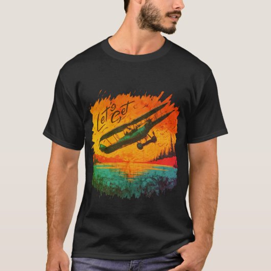 Let's Get Lost (Avontuur wacht) T-shirt (Voorkant)