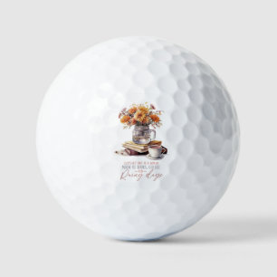Let's Get Lost - Boeken, koffie en regen rustiek Golfballen