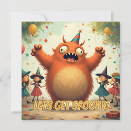 Let's Get Spooky - Schattige Monster Party Fun