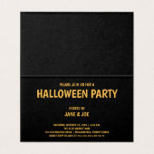 Let's Get Spooky - Schattige Monster Party Fun Kaart (Binnenkant ongevouwen)