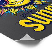 Let's Get Sunny Motivation For Bright Days  Poster (Hoek)