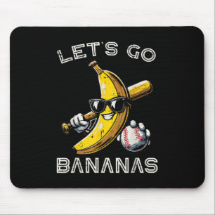 Lets Go Banana Retro Boys Kinder Mannen Jeugd T-sh Muismat