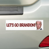 Lets go Brandon Bumper Sticker (En voiture)