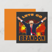 Let's Go Brandon Funny Anti Biden Trump Political (Voorkant / Achterkant)