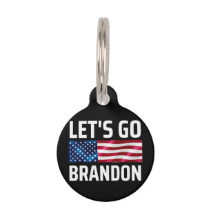 lets go brandon laat brandon merken huisdierpenning