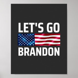lets go brandon laat brandon merken poster