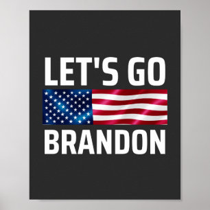 lets go brandon laat brandon merken poster