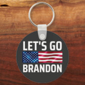 lets go brandon laat brandon merken sleutelhanger (Voorkant)