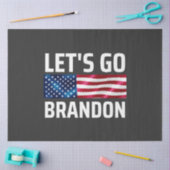 lets go brandon laat brandon merken tissuepapier (Craft)