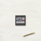 Let's Go Brandon Post-it® Notes (Op bureau)