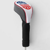 Let's Go Brandon pro trump 2024 Golfheadcover (Schuin)
