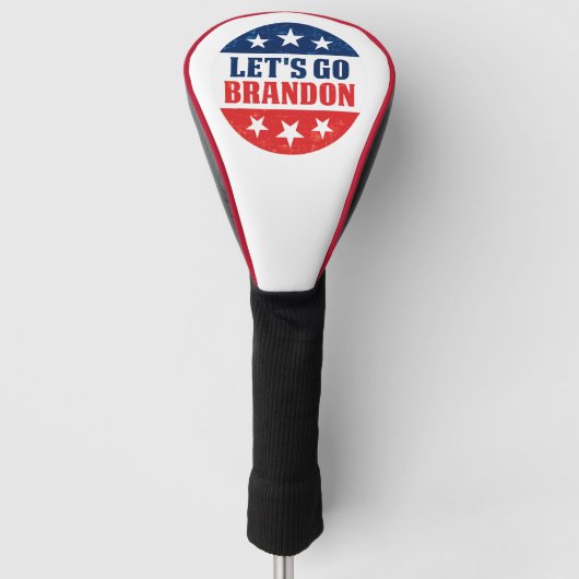 Let's Go Brandon pro trump 2024 Golfheadcover (Voorkant)