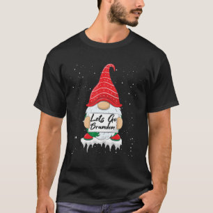 Lets-Go-Brandon T-shirt Funny Kerstgnome Let's-Go