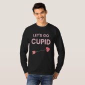 Let's Go Cupid Valentine's Day T-shirt (Voorkant volledig)