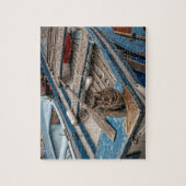 Let's Go Fishing - Cat Puzzle - 8x10 - 110 pc (Vertical)