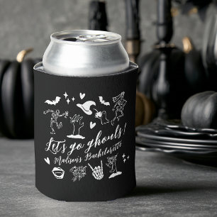 Let's Go Ghouls Spooky Whimsical Meisjesuitje Blikjeskoeler
