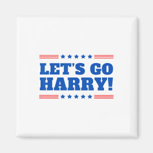 Let's Go Harry - Je stemt vandaag op Trump Funny 2 Magneet