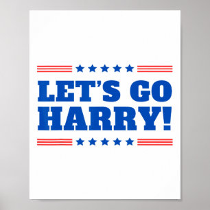 Let's Go Harry - Je stemt vandaag op Trump Funny 2 Poster