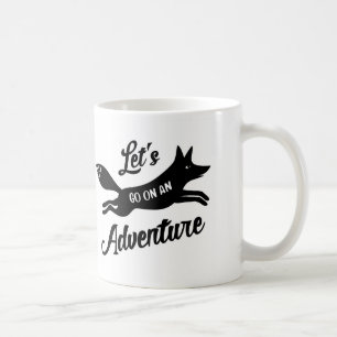 Let's Go On An Adventure White Mug Koffiemok