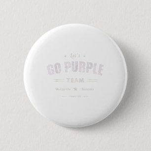  Lets Go Paarse Team Zomerkamp Kleur Oorlog Ronde Button 5,7 Cm