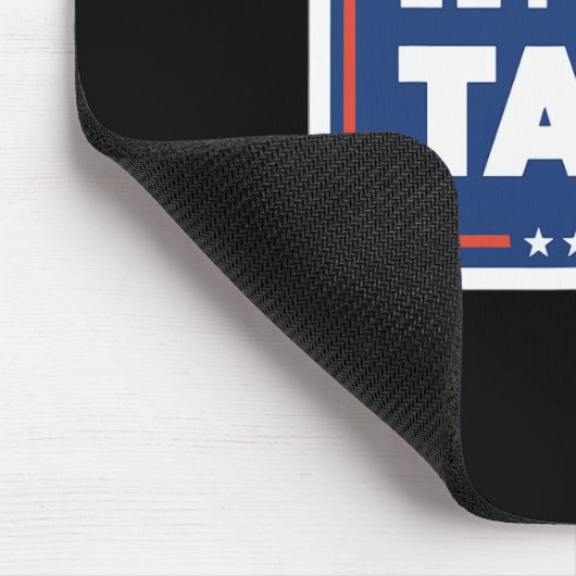 Lets Go Taco Trump Always Chickens Out Funny Meme Muismat (Hoek)