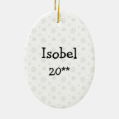 Let's Go! Walk German Shepherd Dog (black tan) Keramisch Ornament (Achterkant)