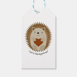 Lets Hedgehug Hegel Cadeaulabel