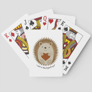Lets Hedgehug Hegel Pokerkaarten