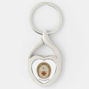 Lets Hedgehug Hegel Sleutelhanger
