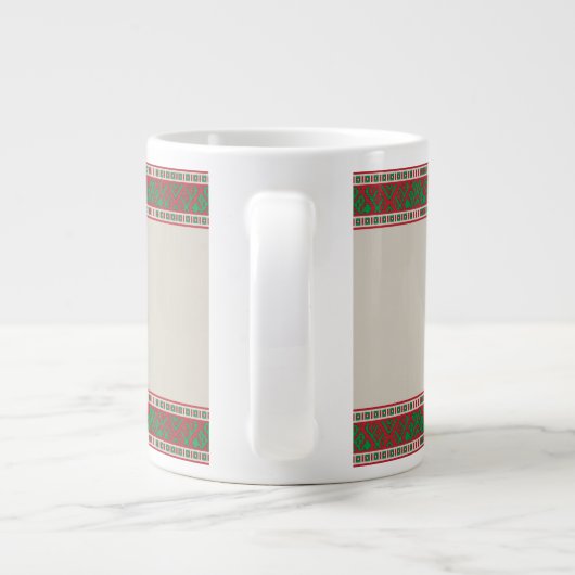 Lets kerstlied I Extra Grote Beker (Achterkant)