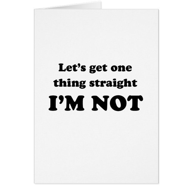 Lets obtiennent une chose droite (Devant)