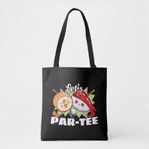 Lets Par T-shirt Golfpun - Golffeest Draagtas