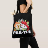 Lets Par T-shirt Golfpun - Golffeest Draagtas (Dichtbij)