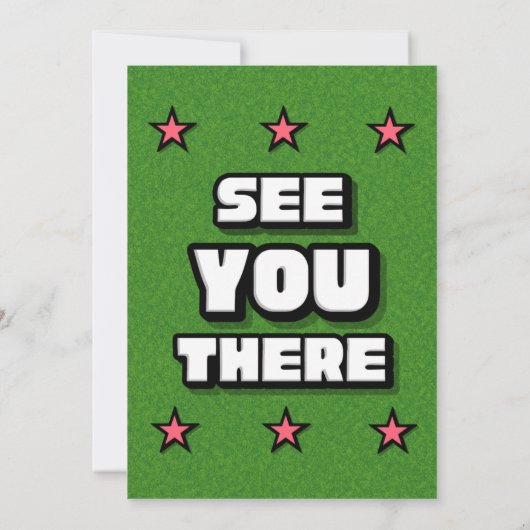 Lets Partee - Golf Birthday Invitation (Dos)